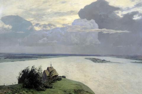 "Over Eternal Peace" by Isaac Levitan