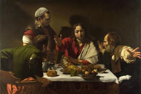 Caravaggio's "Supper at Emmaus"