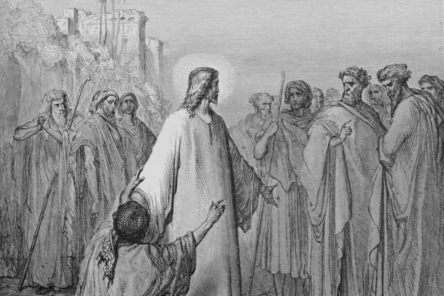 Gustave Dore&#039;s &quot;Jesus Healing the Man Possessed with a Devil&quot;