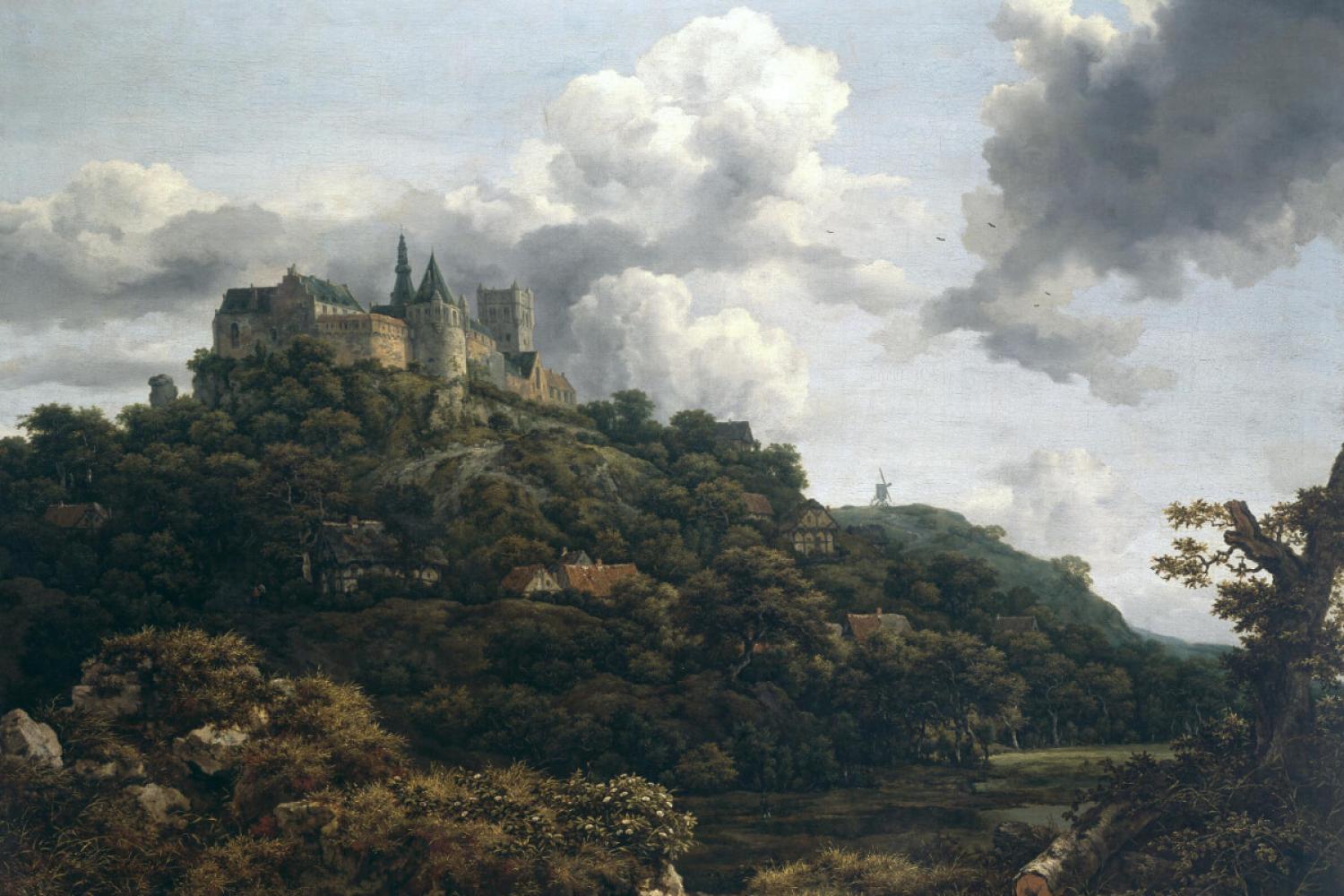 Jacob van Ruisdael&#039;s &quot;Bentheim Castle&quot;