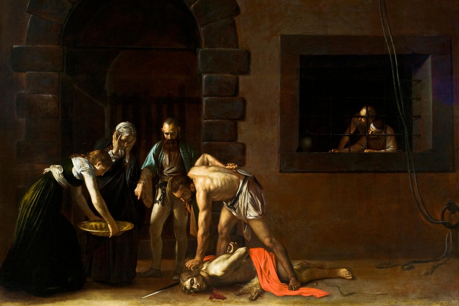 Caravaggio's The Beheading of Saint John the Baptist