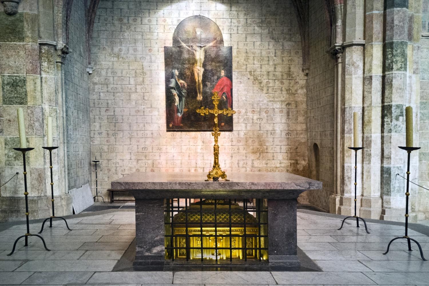 Altar and Reliquary of St. Thomas Aquinas in the Church of the Jacobins