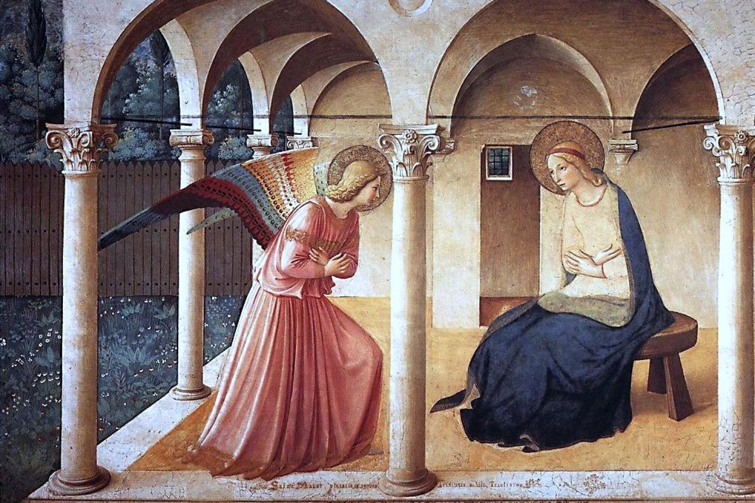 Fra Angelico&#039;s &quot;Annunciation&quot;