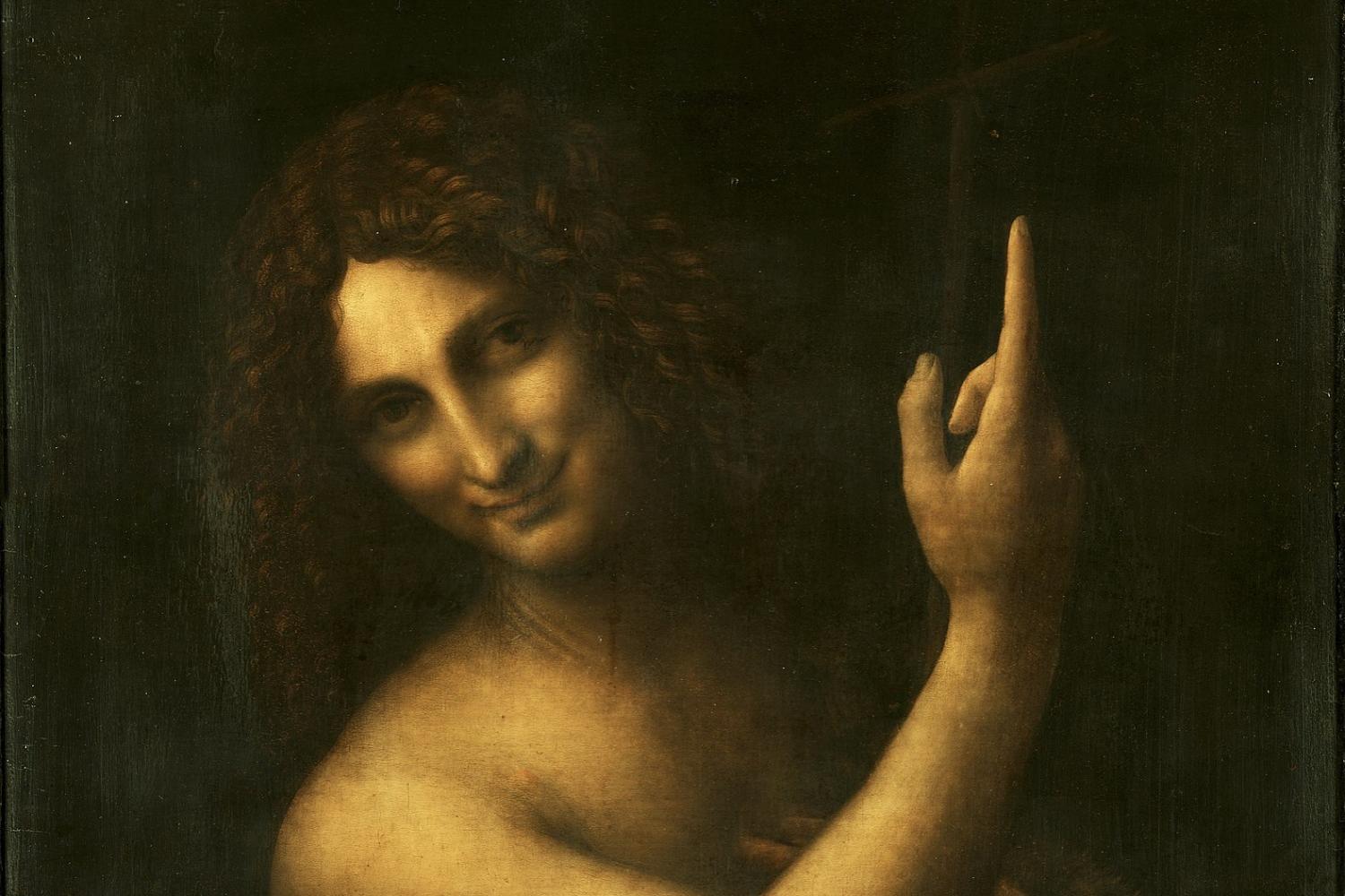 Leonardo Da Vinci's "St. John the Baptist"
