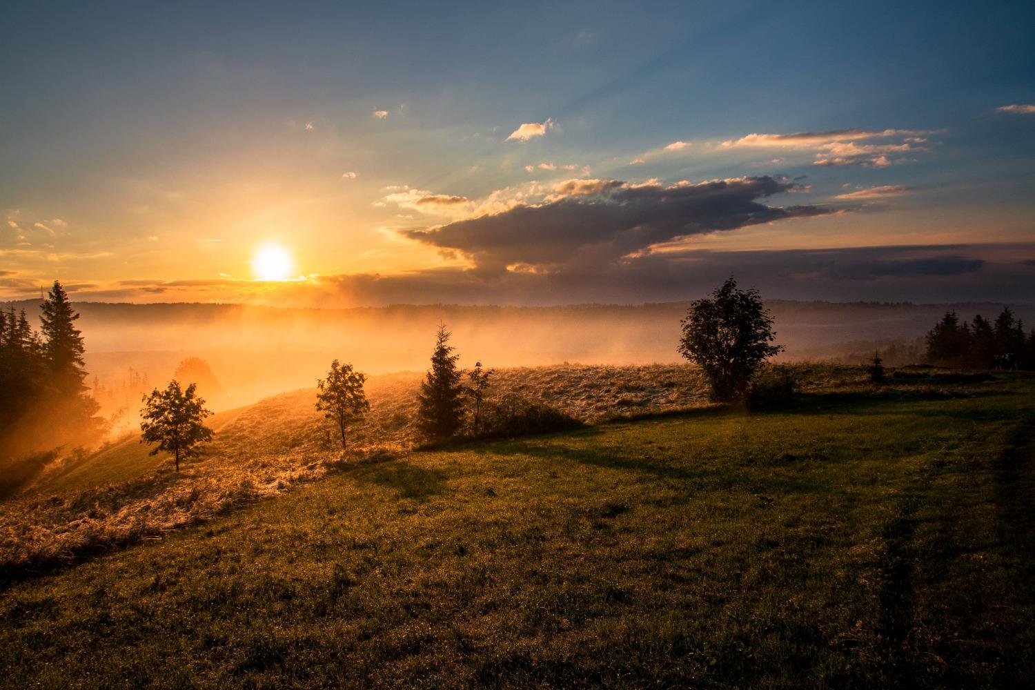 Autumn sunrise