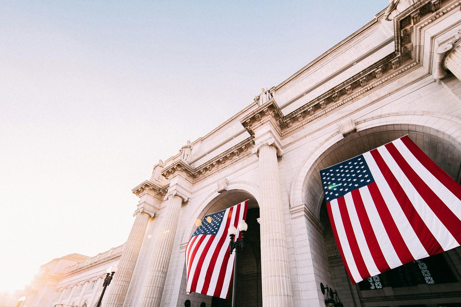 american flags