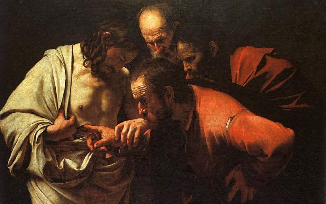"The Incredulity of St. Thomas," by Caravaggio