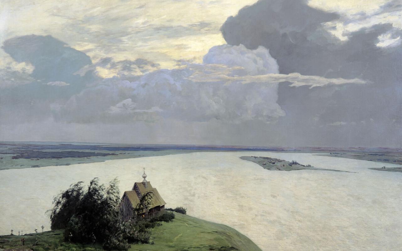 &quot;Over Eternal Peace,&quot; by Isaac Levitan
