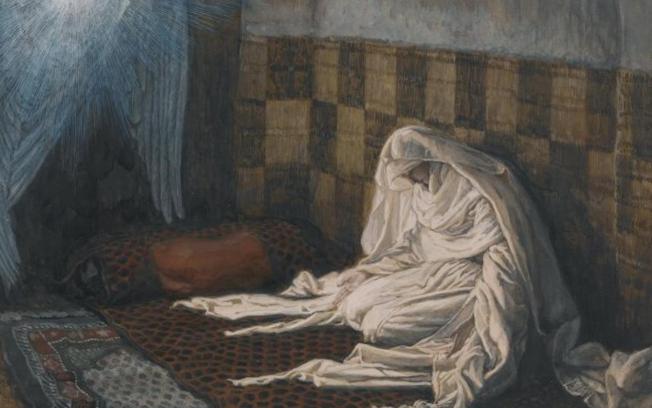 "The Annunciation," by James Tissot