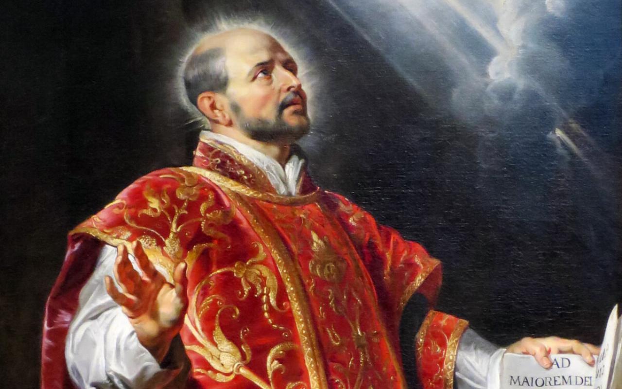 Peter Paul Rubens's "Saint Ignatius of Loyola"