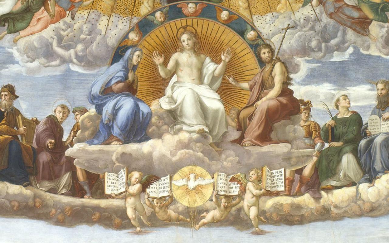 Raphael&#039;s &quot;The Disputation of the Holy Sacrament&quot;