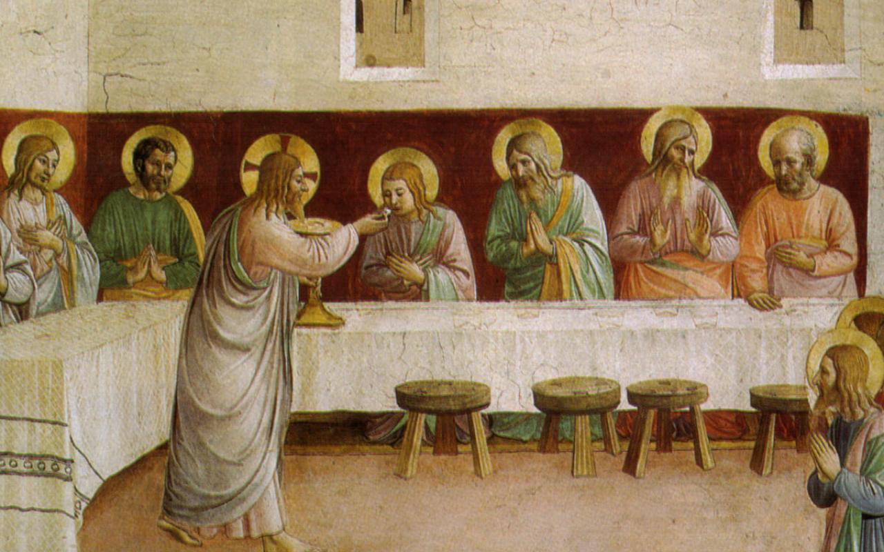 Fra Angelico&#039;s &quot;Communion of the Apostles&quot;