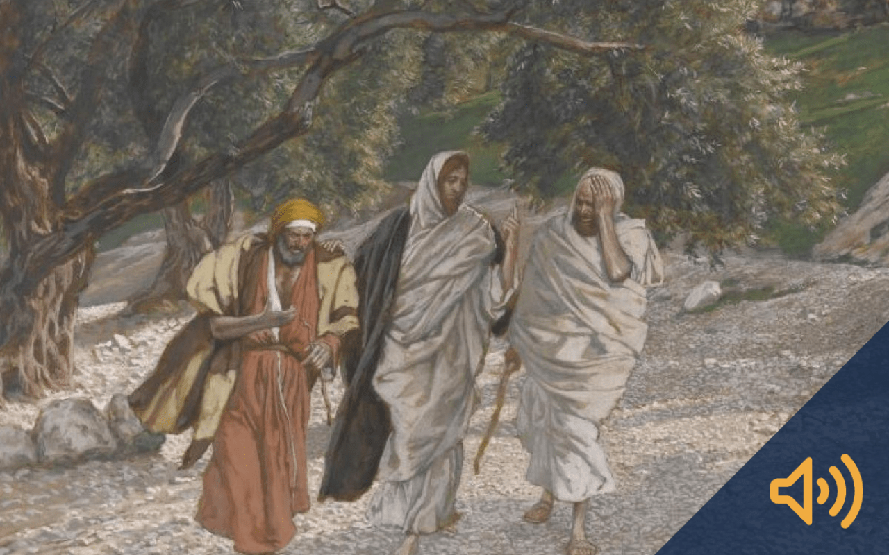 James Tissot&#039;s &quot;Meeting on the Road to Emmaus&quot;