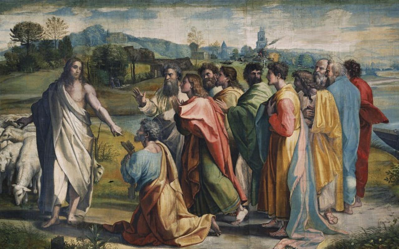Raphael's "Christ's Charge to Peter"
