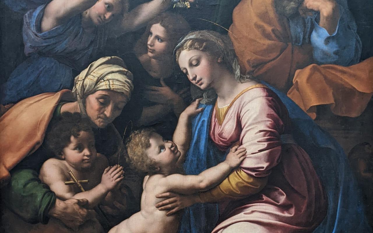Raphael&#039;s &quot;The Holy Family&quot;