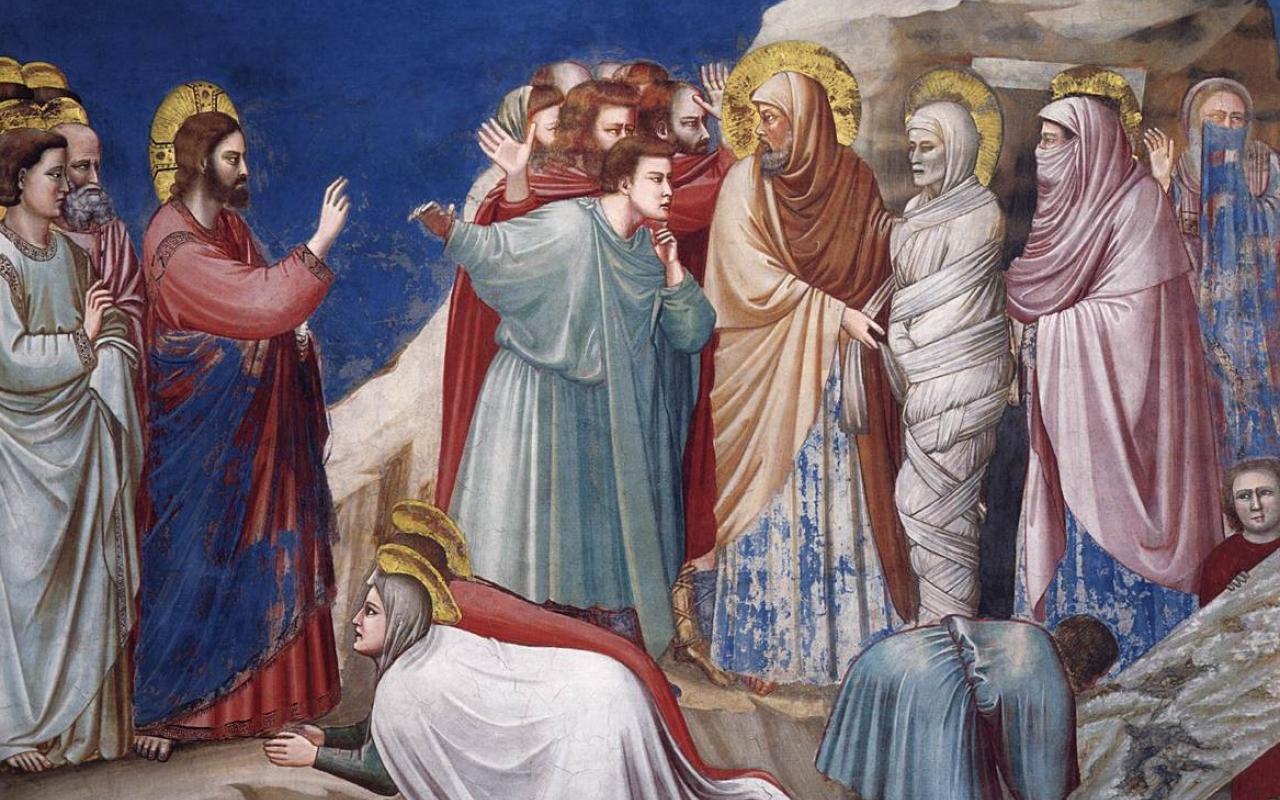 Giotto&#039;s &quot;Raising of Lazarus&quot;