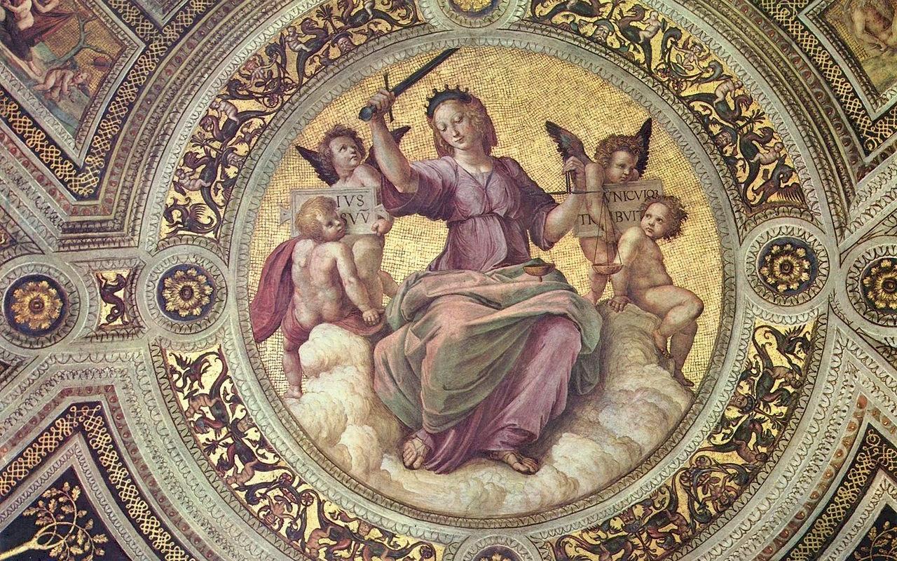 Raphael's Allegory of Justice