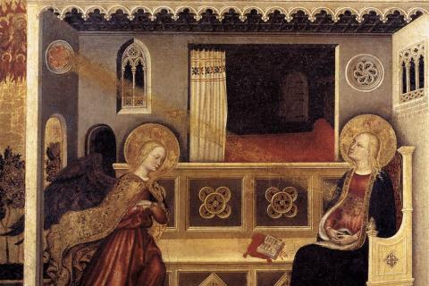 "Annunciation," by Gentile Da Fabriano