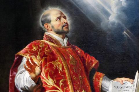 Peter Paul Rubens's "Saint Ignatius of Loyola"