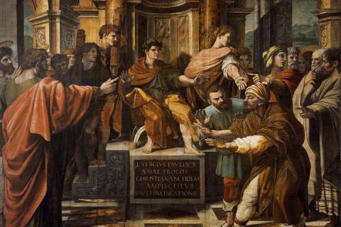 Raphael&#039;s &quot;The Conversion of the Proconsul&quot;