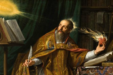 Philippe de Champaigne's "Saint Augustine"