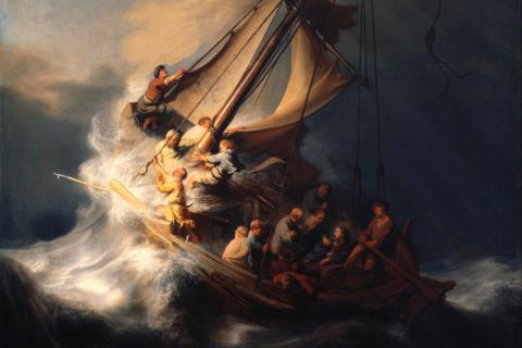 Rembrandt&#039;s &quot;The Storm on the Sea of Galilee&quot;