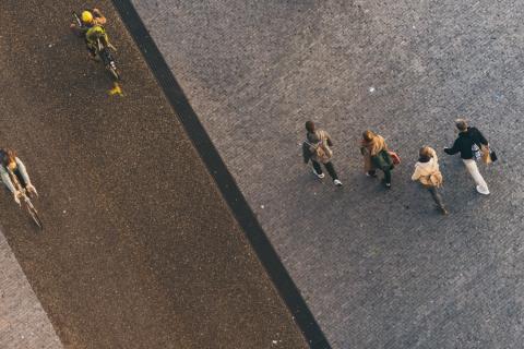 Pedestrians and bicyclists