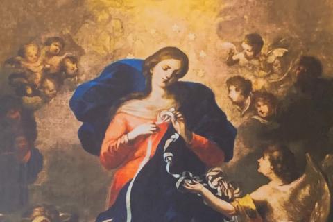 Johann George Melchior Schmidtner's "Mary, Untier of Knots"