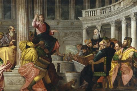 Paolo Veronese's "Finding in the Temple"