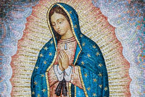 Mosaic of Our Lady of Guadalupe