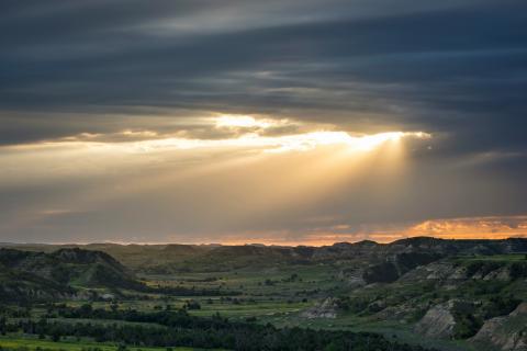 north dakota sun