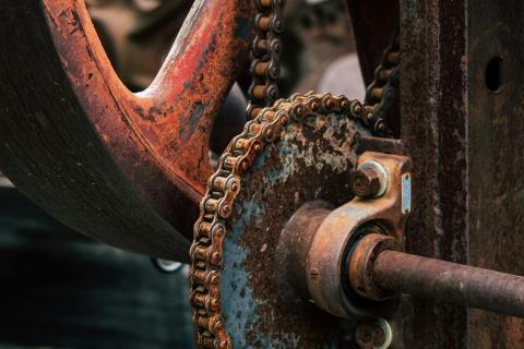 rusty gears